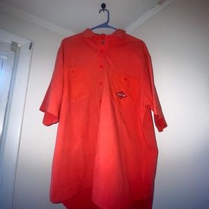 Bugle boy salmon button down